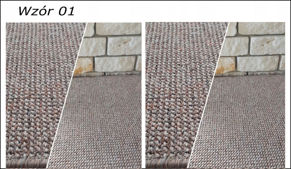 Modny Dywan Pokojowy Kuchenny Sznurkowy Nature Beż 200X300