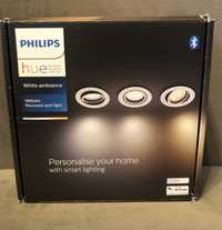 Philips hue Millskin White Ambiance - reflektory, spoty gu10
