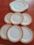 Porcelanowy zestaw talerzy