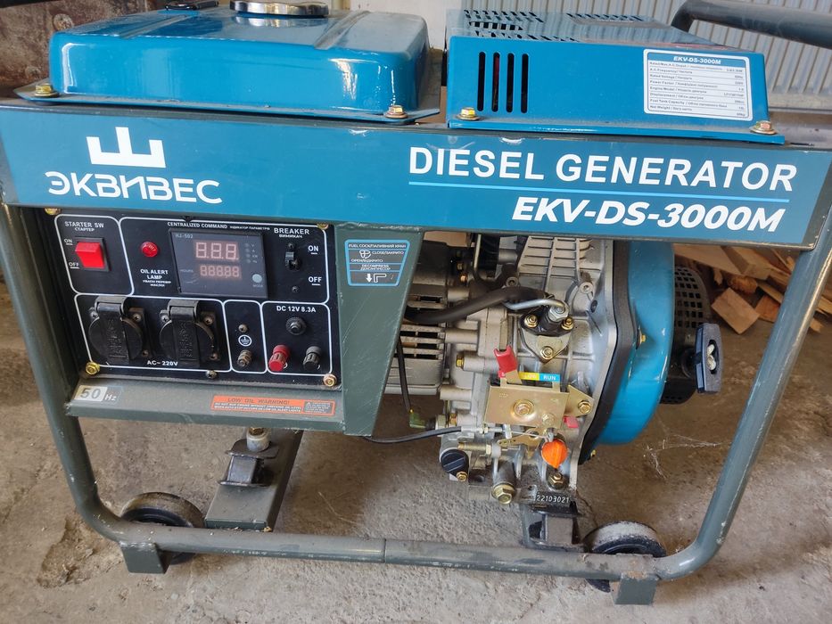 Дизельний електро генератор
