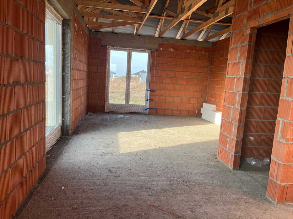 Słońsko Dom 110m2 surowy zamknięty + ocieplenie. Działka 802m TANIO