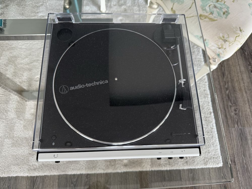 Audio Techica LP60XBT Gira-discos Bluetooth branco