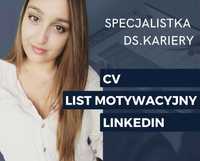 Specjalistka ds. kariery | Pisanie CV | LM | LinkedIn