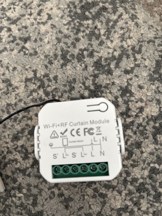 Sterownik moduł rolet, zasłon dopuszczkowy wi-fi tuya smart