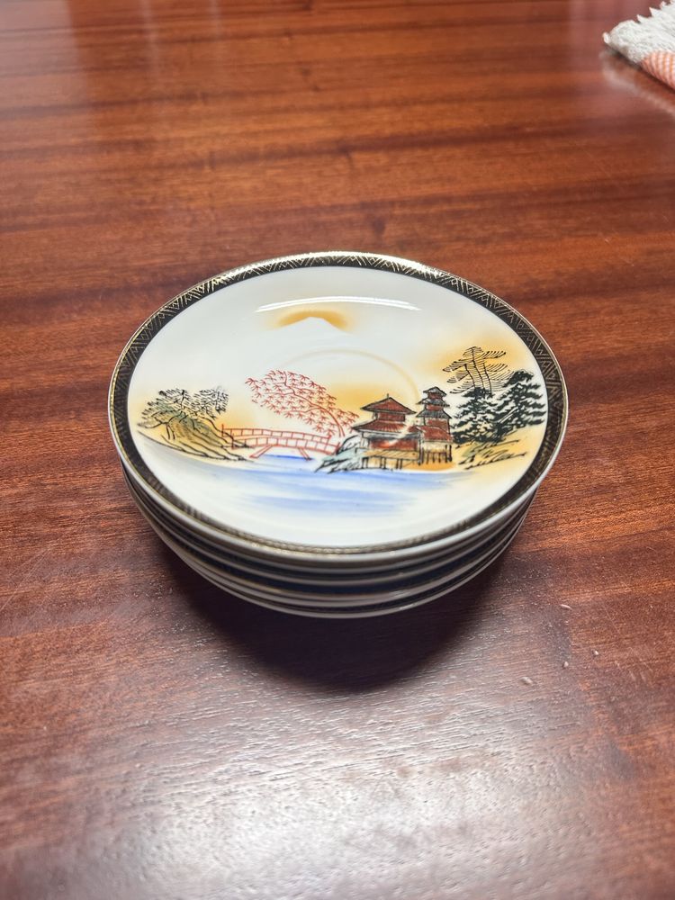 Conjunto de chá do Japao