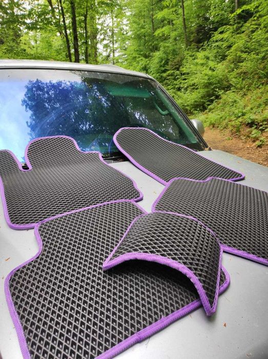 ЕВА килимки на всі марки авто EVA Єва ЭВА коврики поліки