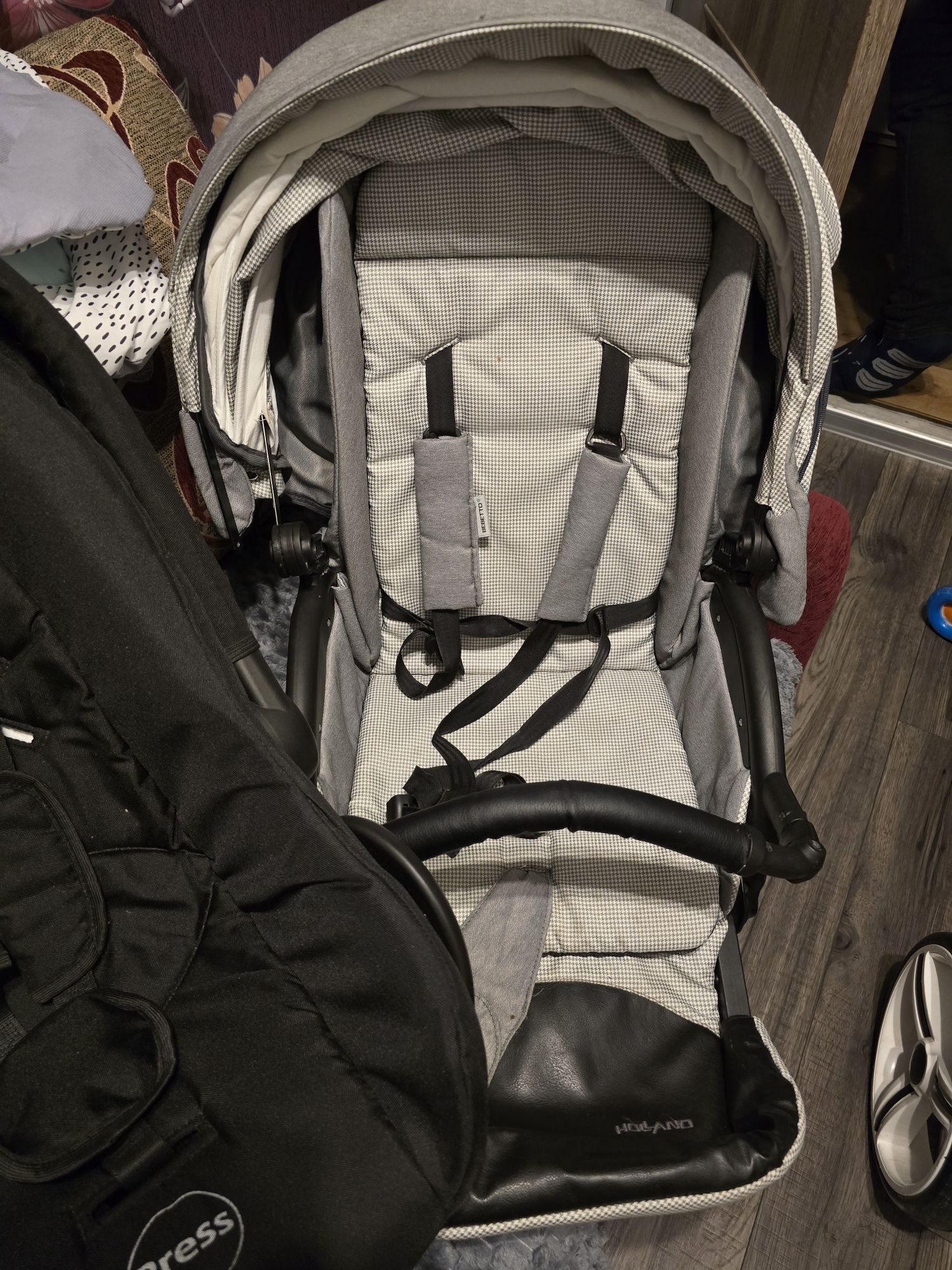 Sprzedam tanio wózek 3w1 z bazą isofix