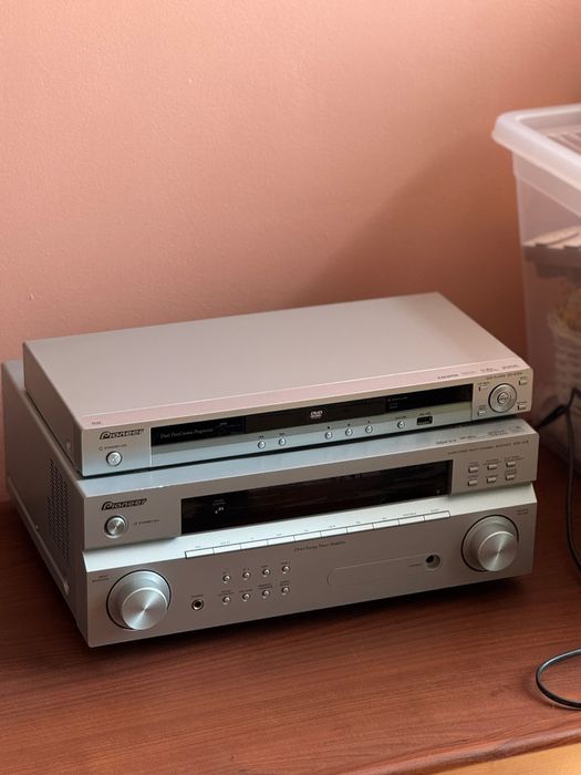 Zestaw kina domowego Pioneer 5.1 – kolumny + amplituner + DVD