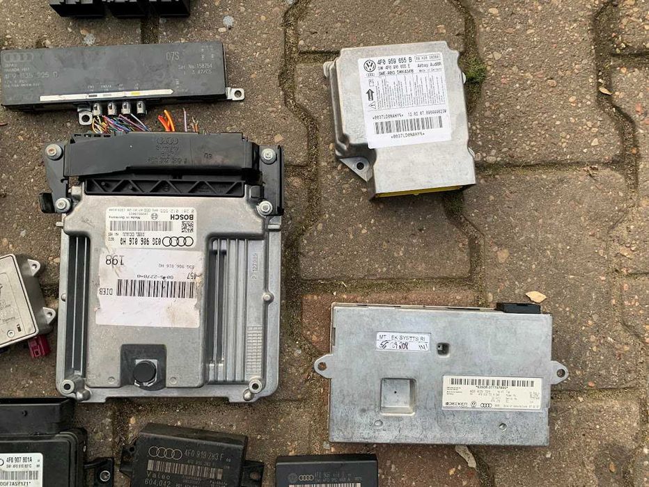блок управління двигуном ABS радіо Bluetooth тормозом Audi A6 C6 A4 B7