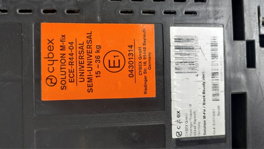 Fotelik Cybex Solution M-FIX 15-36