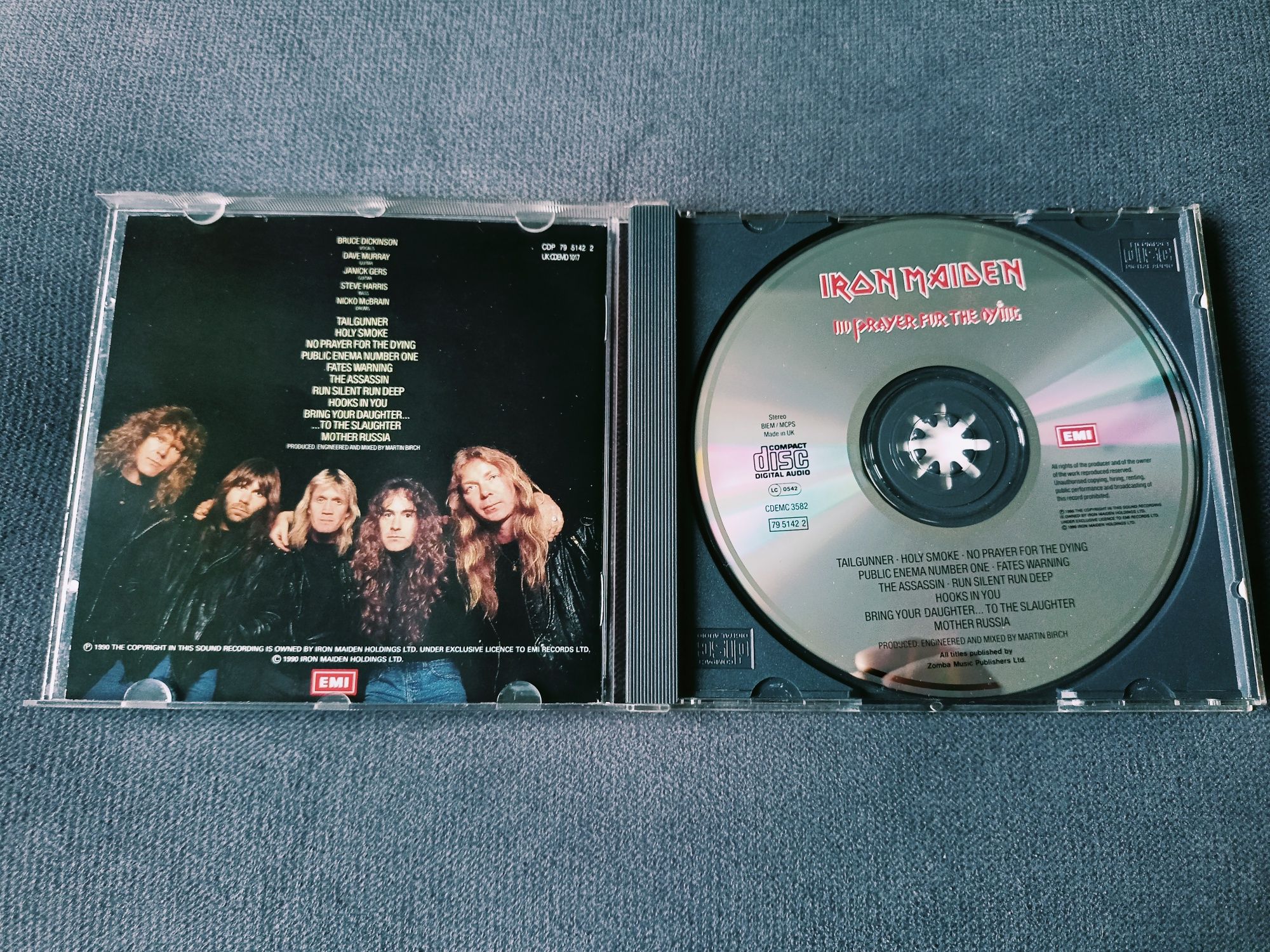 Iron Maiden - No Prayer For the Dying /stare wydanie EMI