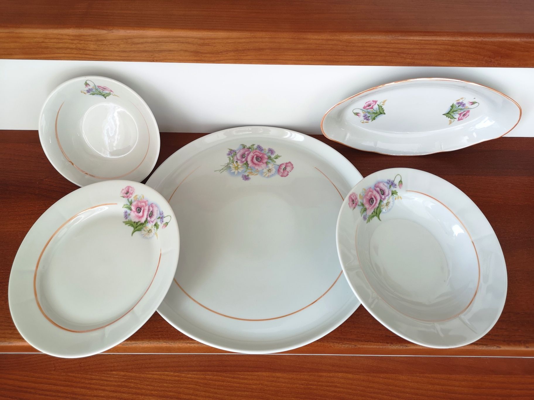 Serwis obiadowy porcelanowy "Na łące"