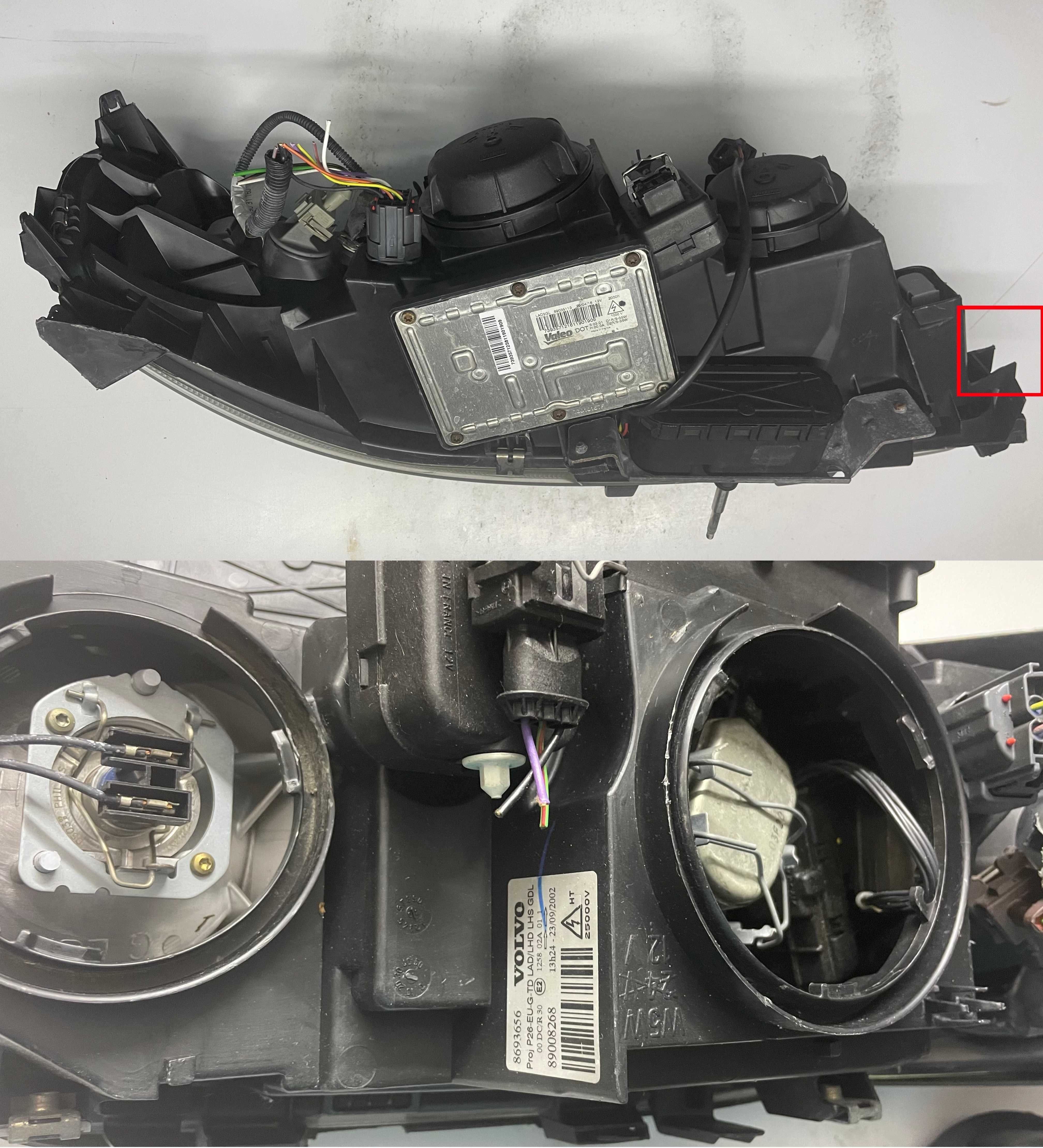 LAMPA PRZÓD Lewa lub Prawa VOLVO S60 V70 XC70 XENON - europa