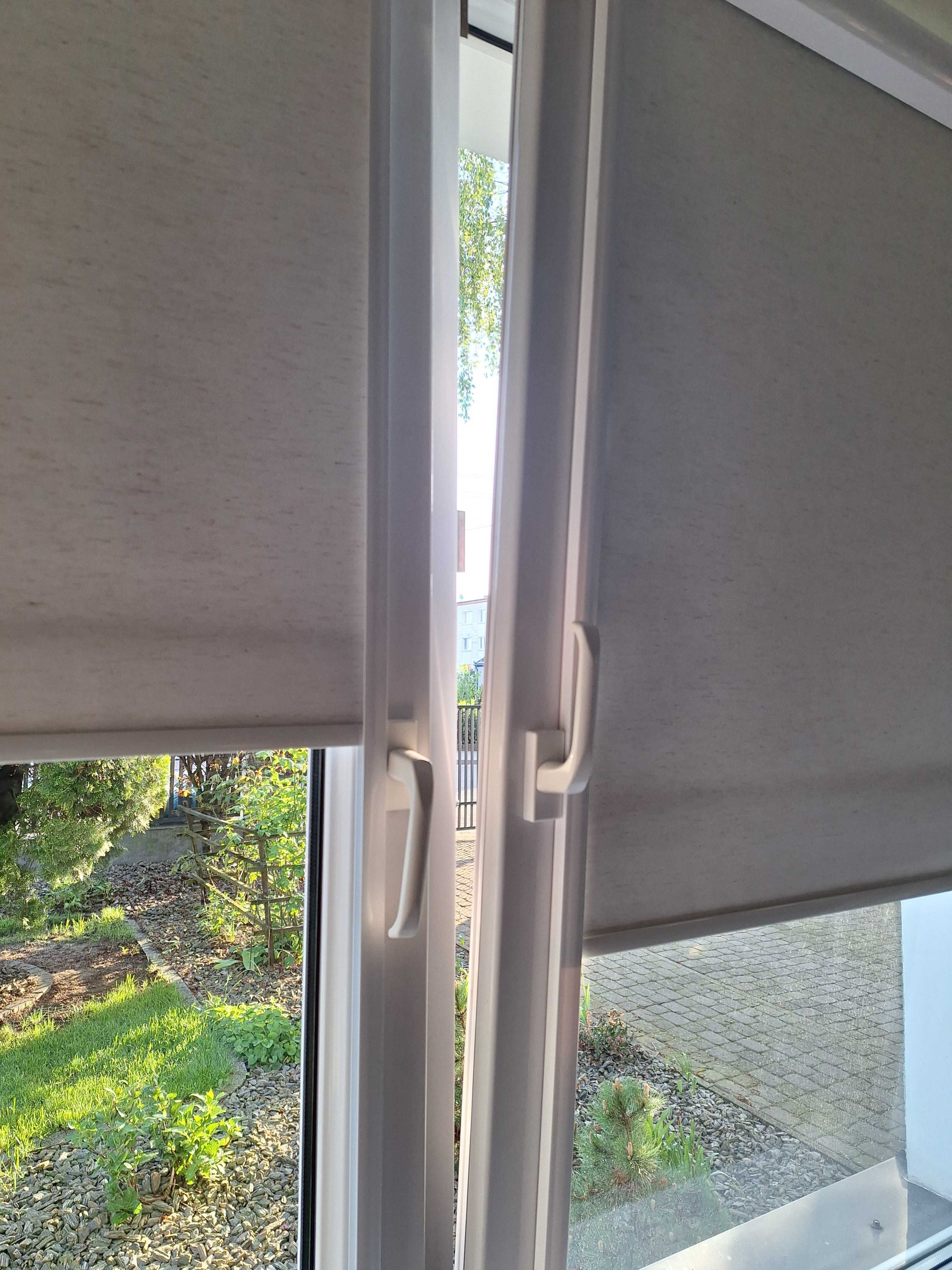 białe okna 2 szybowe w b.dobrym stanie +rolety+moskitiery TANIO OKAZJA
