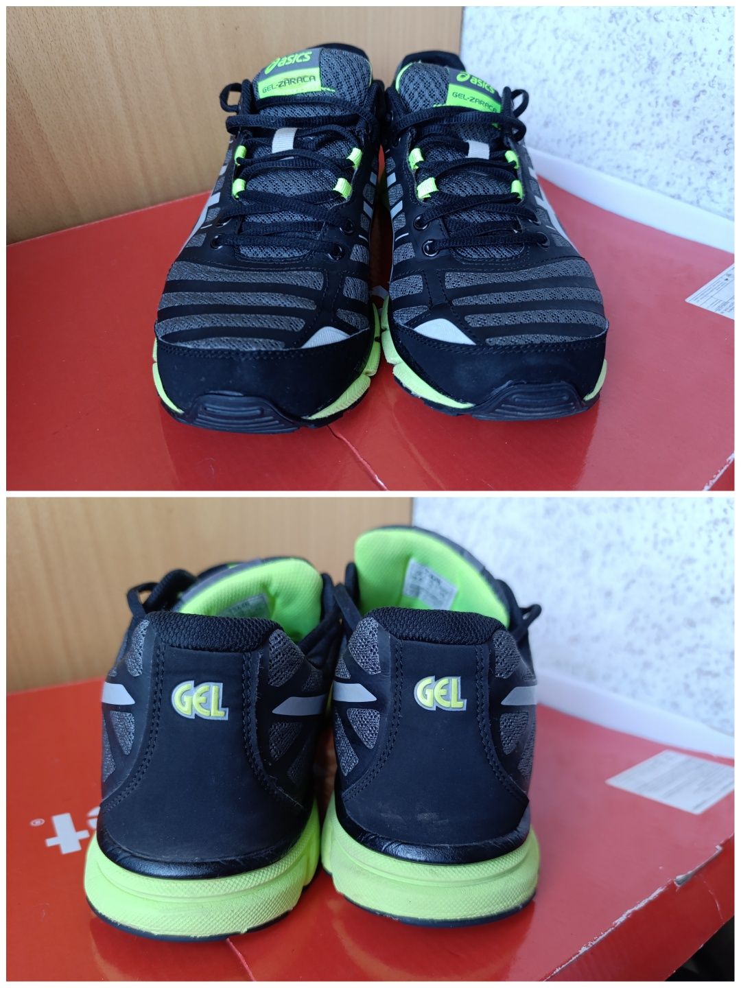 кроссовки для бега ASICS gel zaraca 2 р.44 28 см
