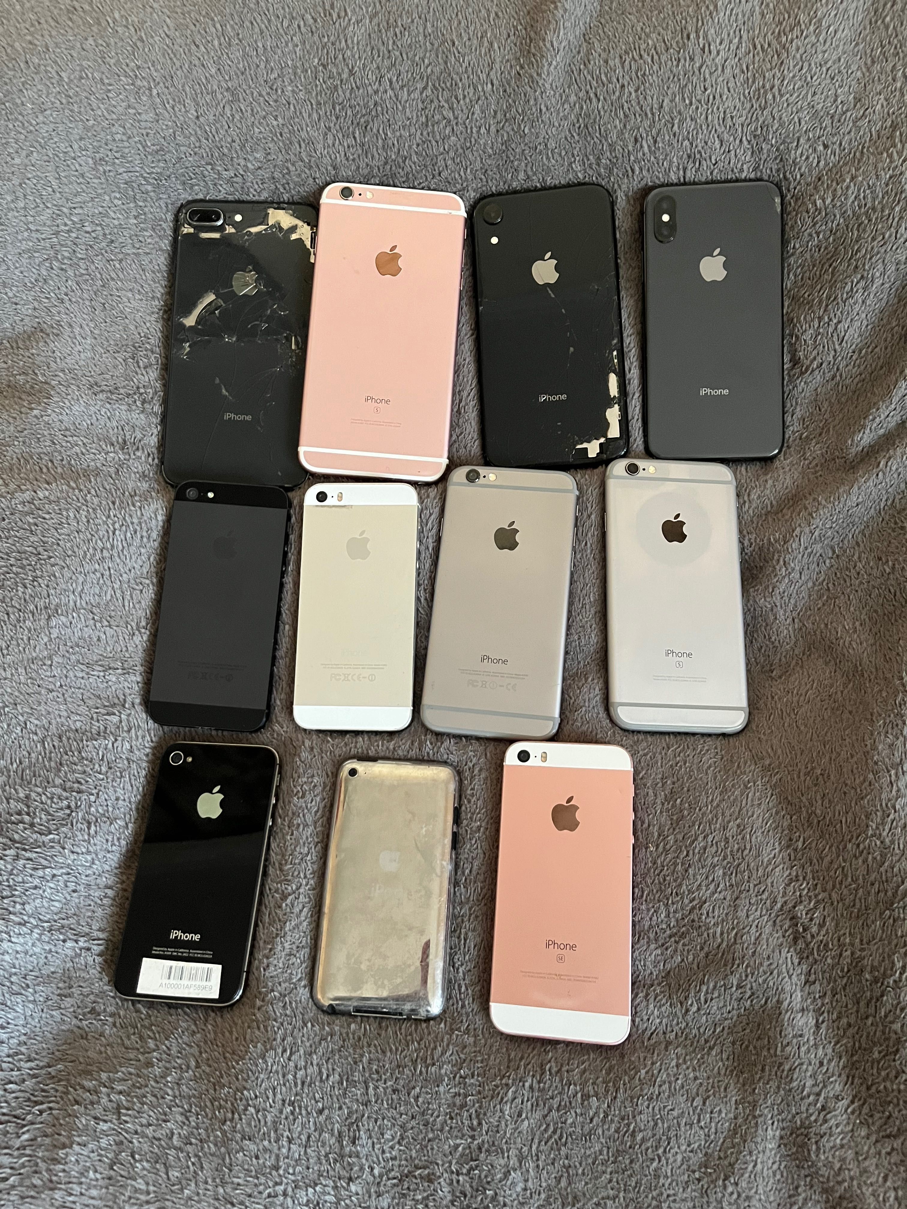 Лот iPhone з Європи 8+,X,Xr,6s,6,se