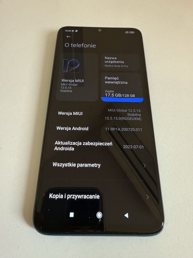 Xiaomi Redmi Note 8 Pro 128gb Green Idealny