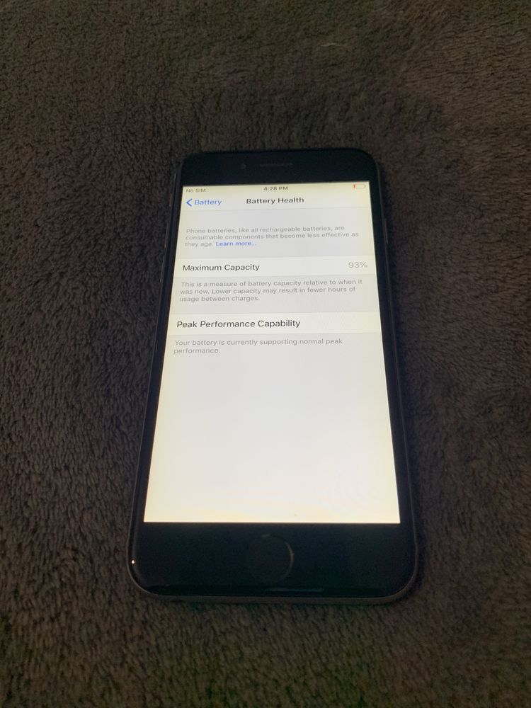 Iphone 6 64gb space gray