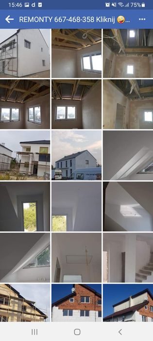 Remonty mieszkań deweloperskich,sufity szpachlowanie,docieplenia,malow