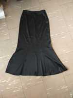 Spódnica sukienka studniówkowa wieczorowa długa czarna Dantex