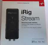 IRig Stream interface de áudio para transmissão