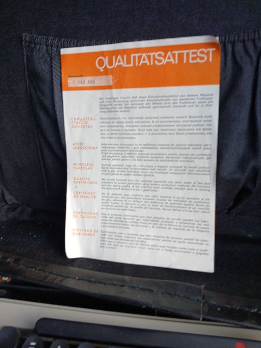 Maszyna do pisania Olimpia - Regina de Luxe