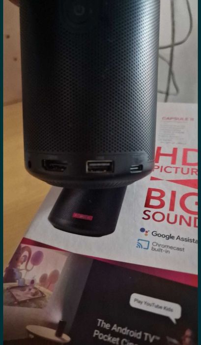 Projetor HD NebulaCápsula II | Portatil c/ bateria