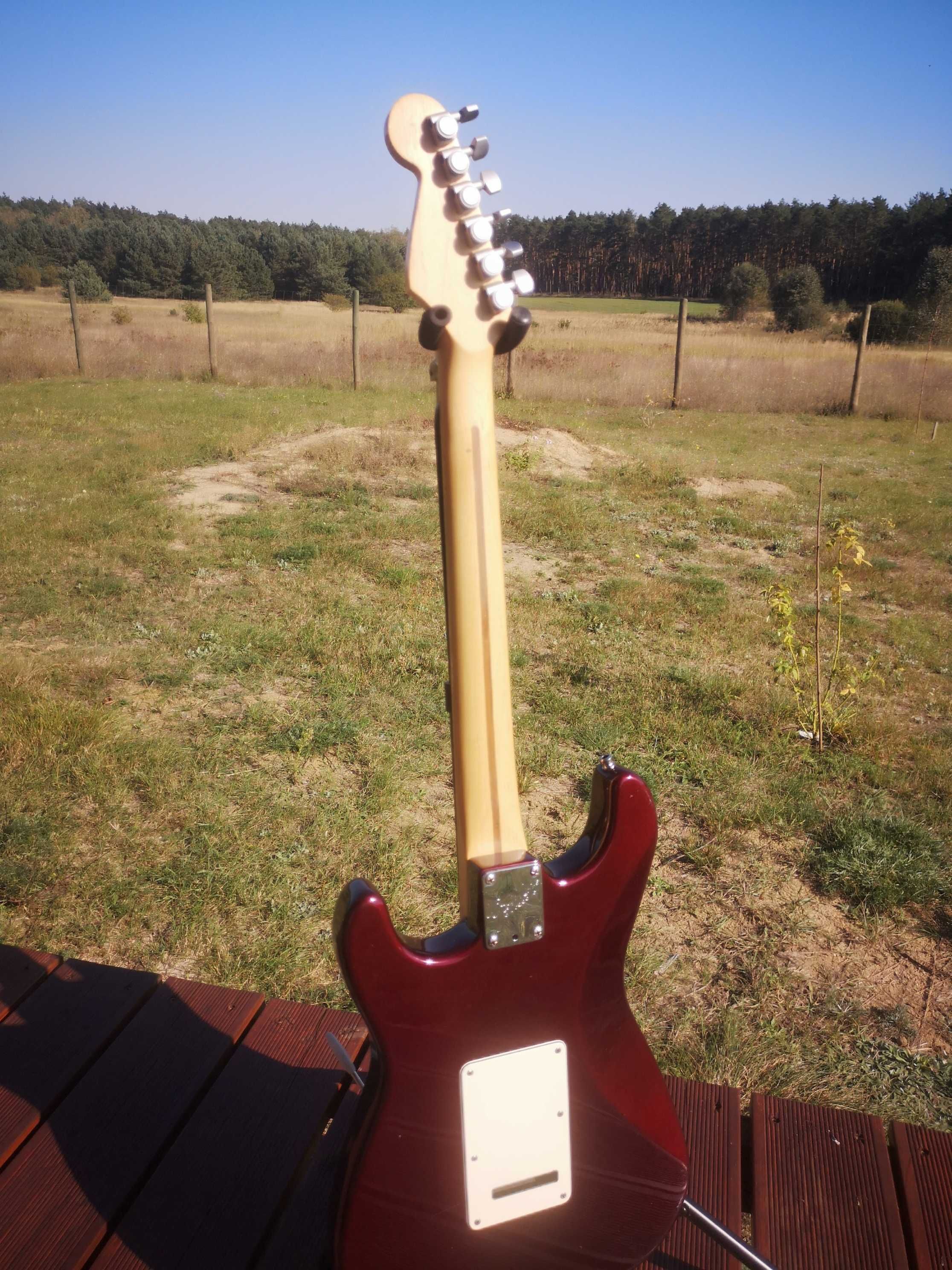 FENDER STRATOCASTER USA Deluxe Plus Hss 1993 Midnight Wine