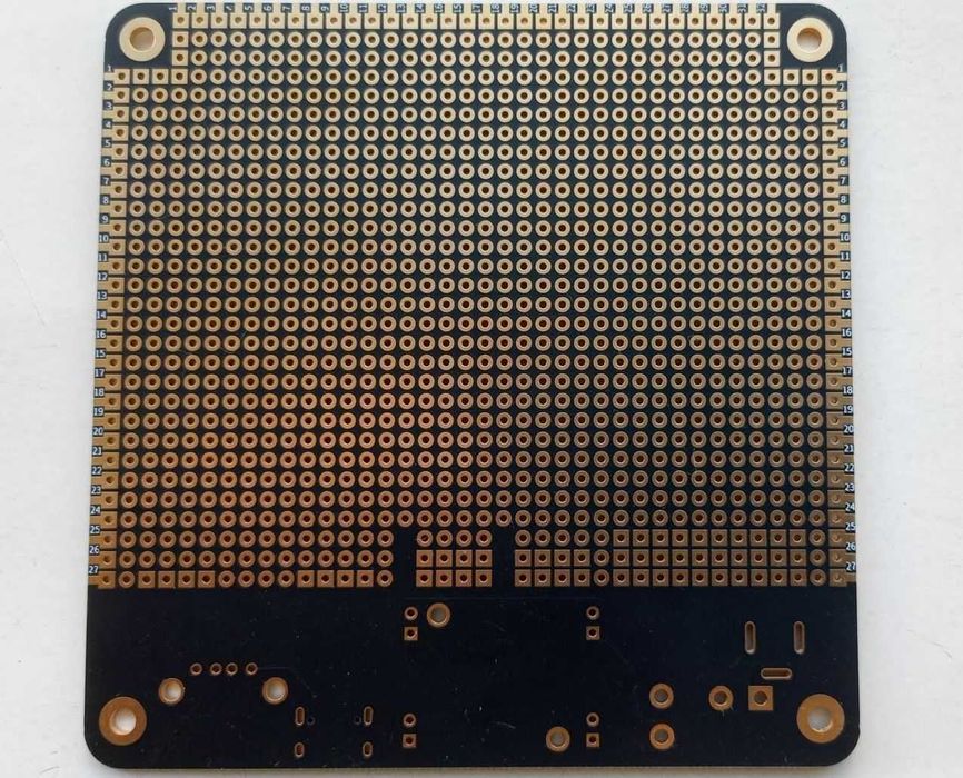 Макетная плата Weact Studio под пайку шаг отверстий 2.5 мм питание USB