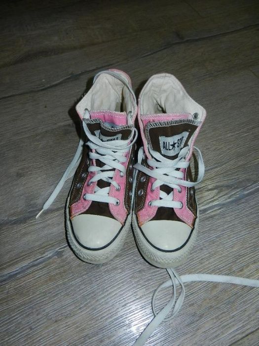 Коричневые кеды converse, оригинал, 36 размер, 23 см
