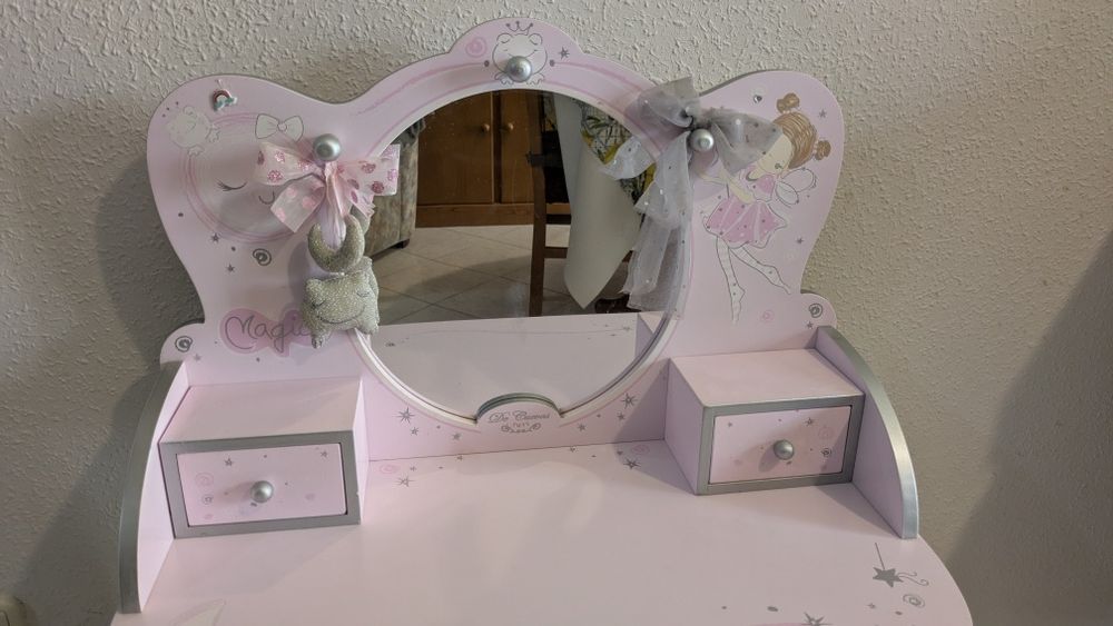 Toucador para princesas mágicas