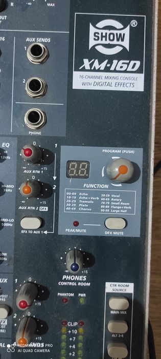 Мікшерний пульт SHOW XM-160
