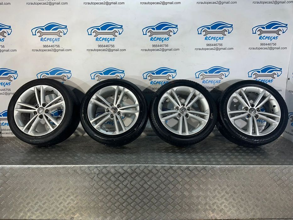 .Conjunto Jantes 18 Originais Opel Insignia 8T ET42 5x120 13235011