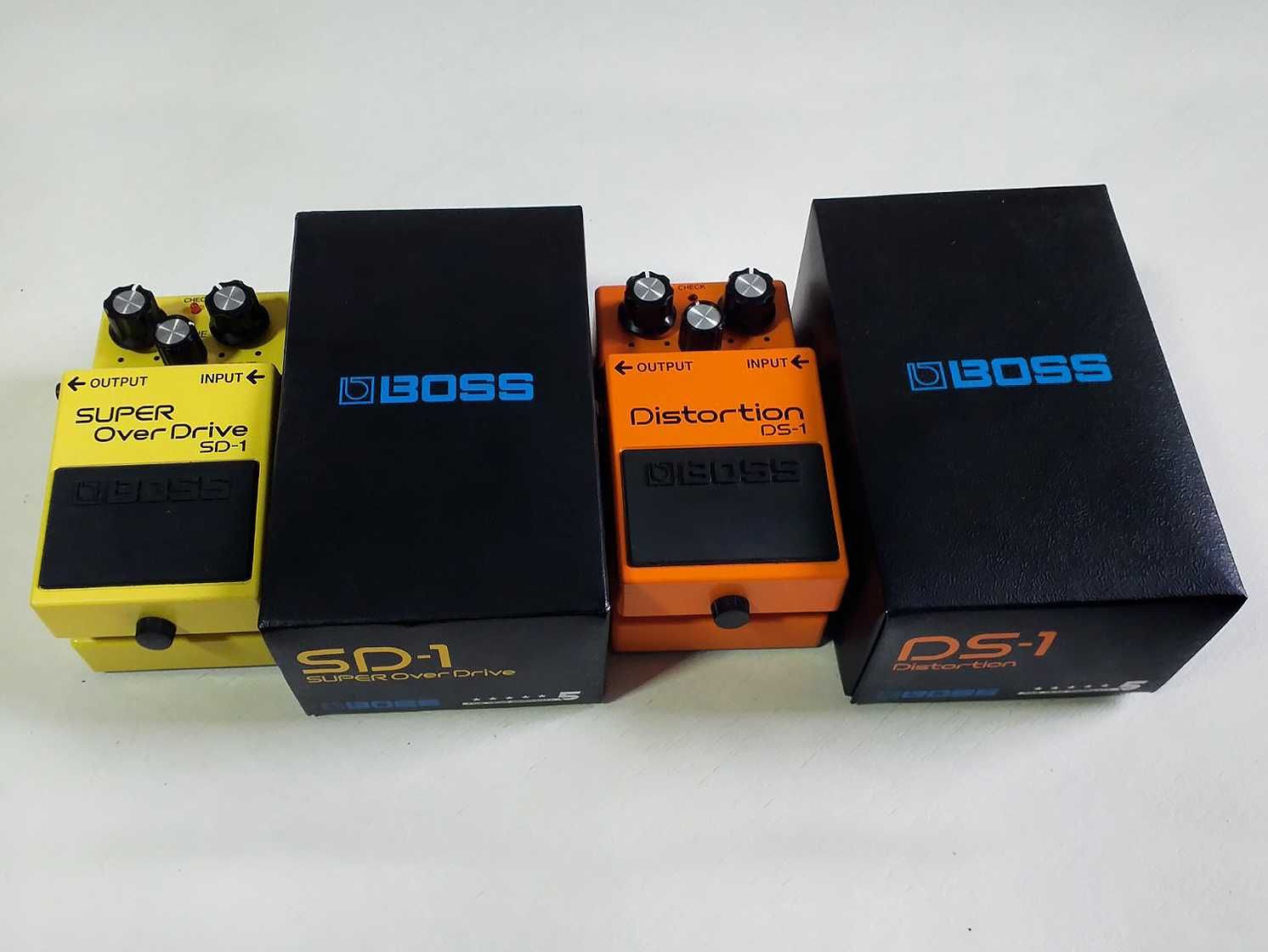 Овердрайв дісторшн Boss Overdrive SD-1, Distortion DS-1