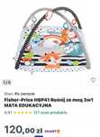 Mata edukacyjna fisher-price