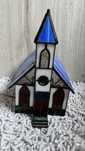 Lampka witrażowa Vintage Genuine Stained Glass