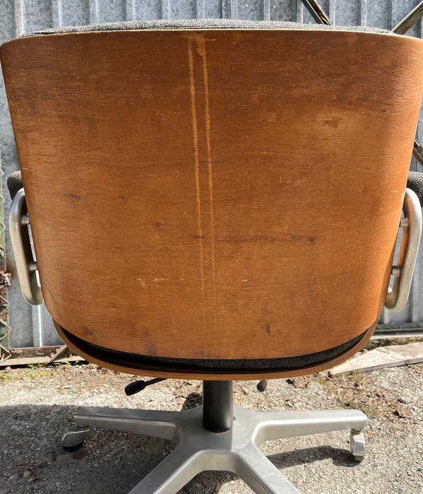Unikat! Fotel obrotowy Stoll Giroflex lata 60 vintage