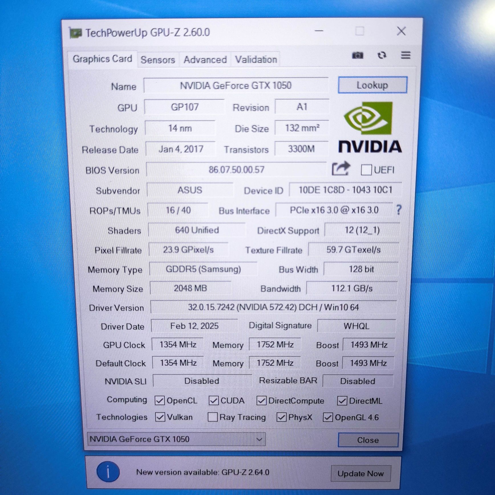 Asus FX504GD+SSD 256Gb+HDD 500Gb+RAM 16Gb