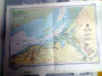 Stara mapa morska NIEMIECKA  - Bristol Channel KING ROAD 10ed1982