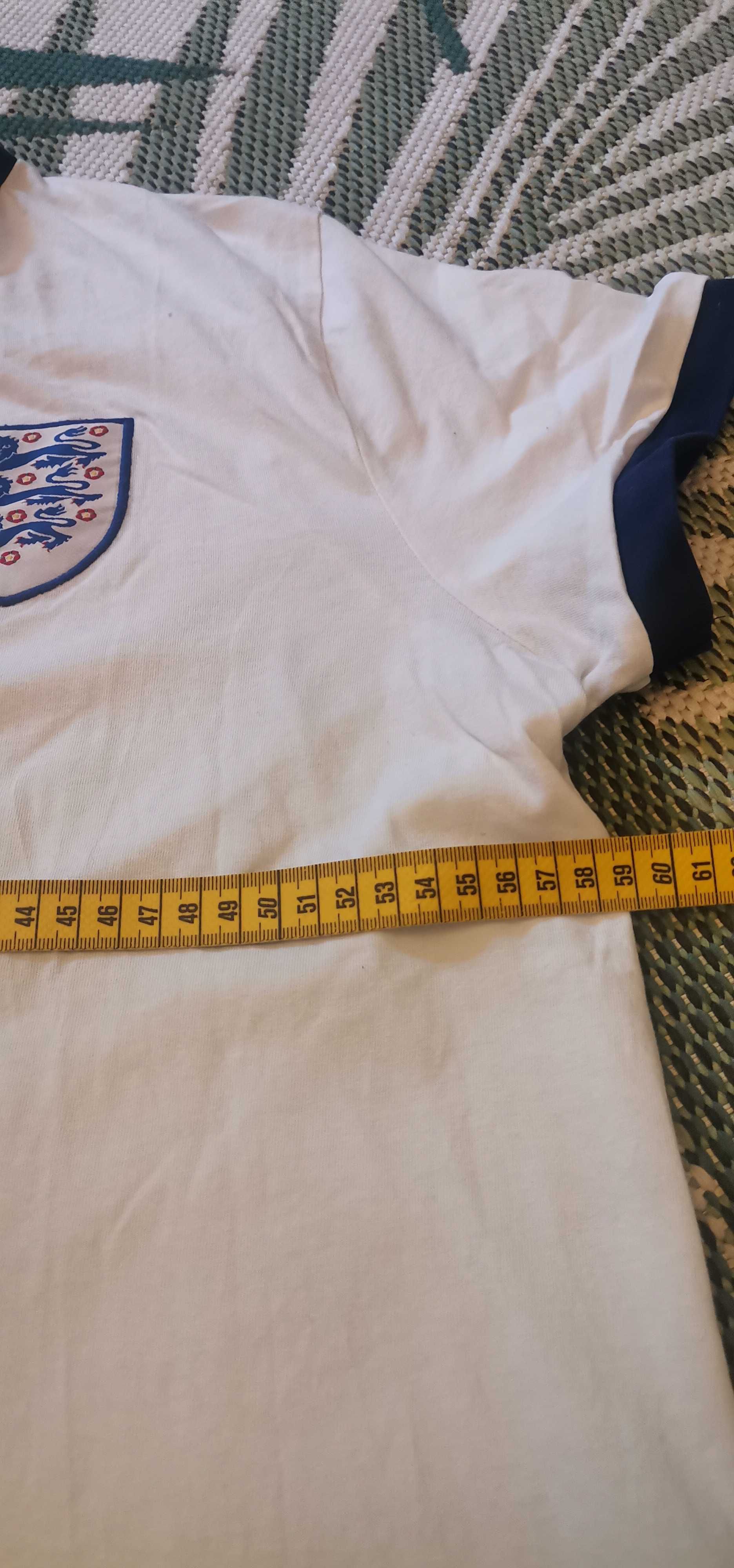 T-shirt męski 2XL primark England biało granatowa