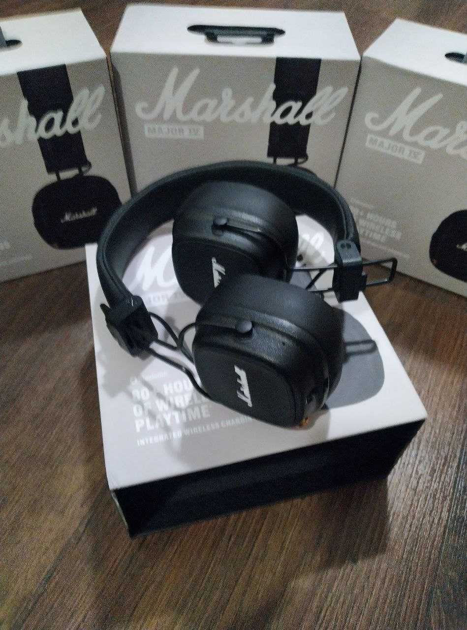 Наушники Marshall Major 4 black. Маршали IV