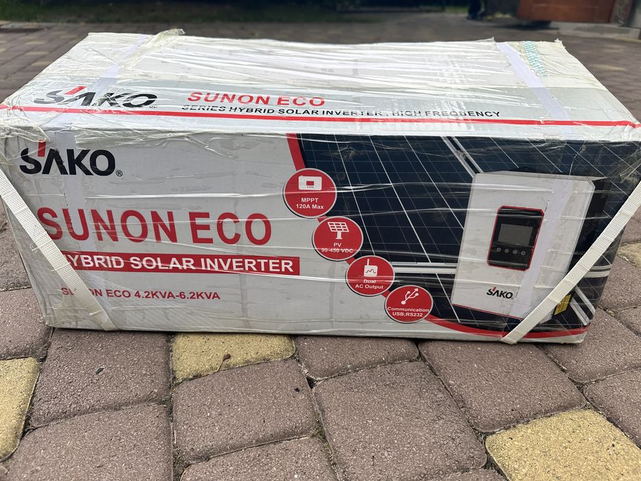 Гібридний інвертор SAKO SUNON ECO 6.2KW/48V безперебійник