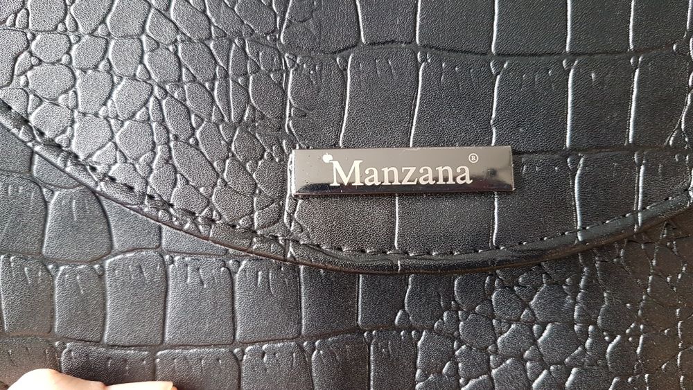 Torebka crossbody listonoszka MANZANA jak fabiola puccini półksiężyc