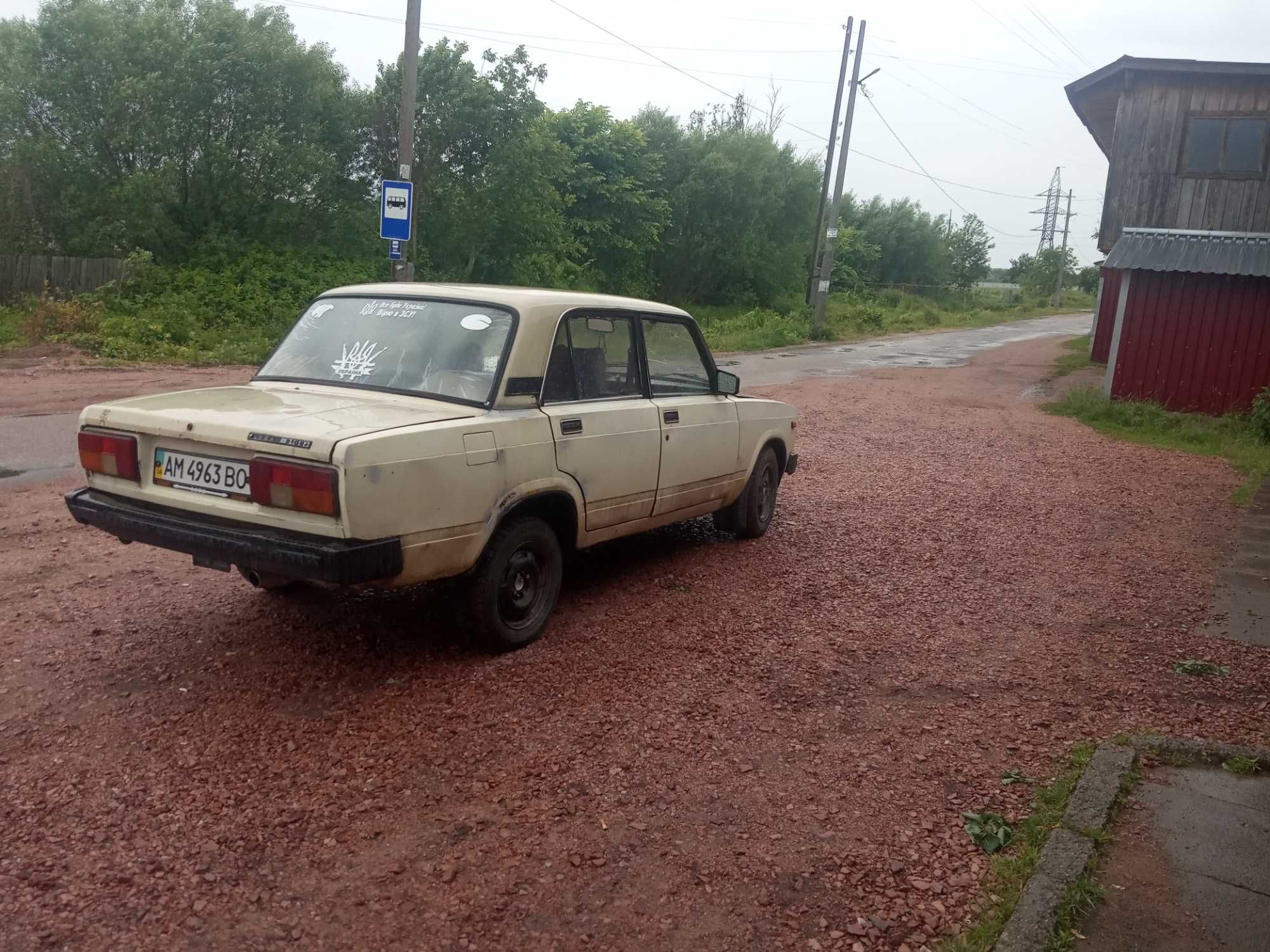 ВАЗ 2105. На ходу на газу