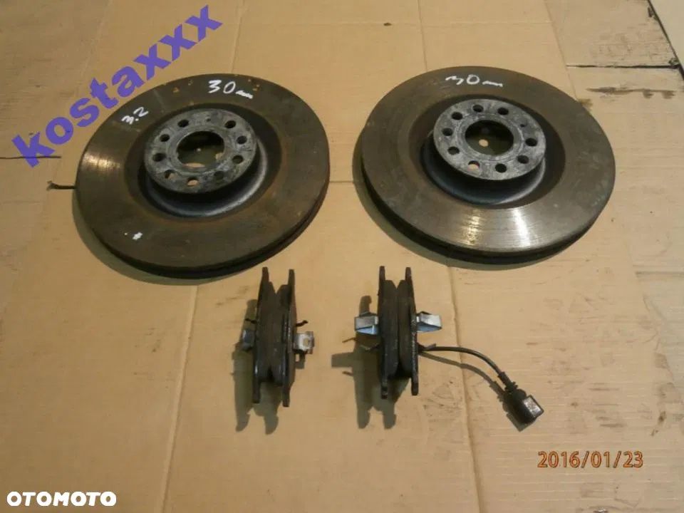 Tarcze Hamulcowe Klocki R 32 Vw Passat B6 3,2 V6 345mm