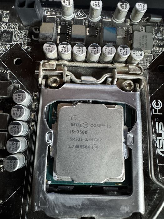 Asus H110I-PLUS + Procesor Core i5-7500 Płyta Główna Pc i7 itx Ddr4 i3