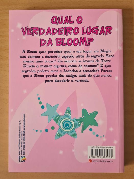 1 livro juvenil da coleção "Winx Club" - Segredos Escondidos