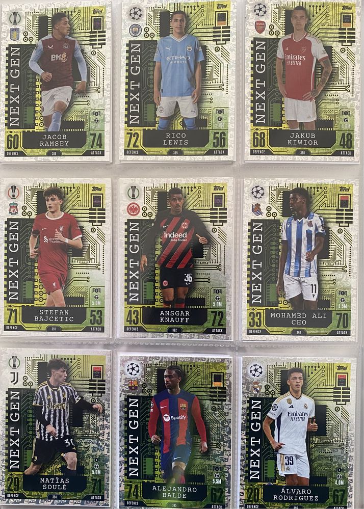 Match Attax - 2023/24 (coleção completa: 1 a 499)