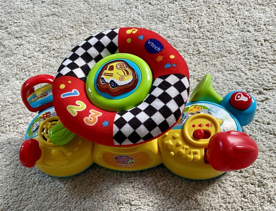 Kierownica Vtech w jezyku angielskim .
