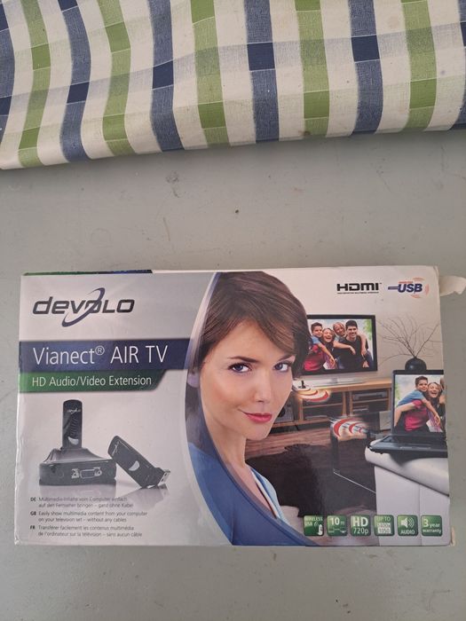 Vendo Devolo vianect air tv hd audio/ vídeo extension hdmi usb
